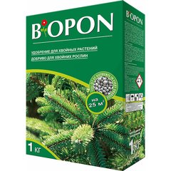 Fertilizer Biopon for coniferous plants 1000 g (62344)