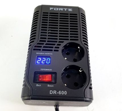 Стабілізатор напруги Forte DR-600 500 Вт IP 20 (72432)