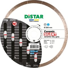 Diamond cutting disc Distar Ceramic Silent 1A1R 250х1.8х25.4 mm (10170516021)