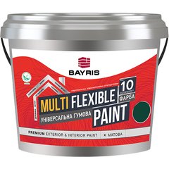 Universal rubber paint Bayris Multi Flexible 10 kg green (Б00001417)
