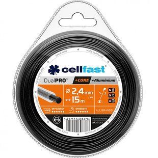 Струна для тримера Cellfast Dual PRO 2.4 мм 15 м (35-063)