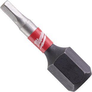 Bits set Milwaukee Shockwave Hex2.5 25 mm 2 pcs (4932430893)