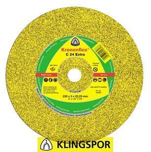 Круг відрізний по бетону KLINGSPOR С 24 EX GEК 180х3.0х22.23 мм 13489