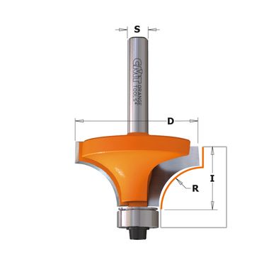 Edge chamfering milling cutter CMT 18.7 х 6 mm (738.187.11)