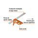 Combination angle bar Truper 300 mm 115 mm (ECT-12)