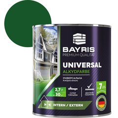 Фарба емаль Bayris Universal аклідна 2.7 кг зелена (Б00002032)