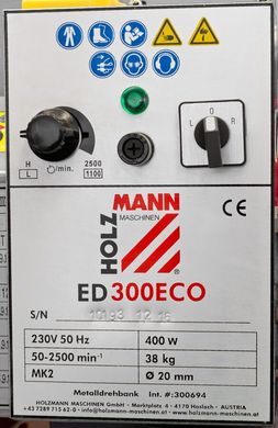 Верстат токарний Holzmann ED 300ECO (ED300ECO_230V)