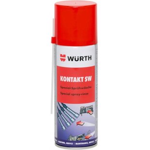 Очисник електроконтактів Wurth SW 0.2 л 0.77 г/см³ (089365)