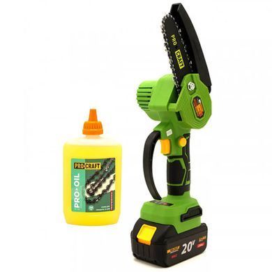 Cordless chain saw Procraft PKA-18B 20 V 100 mm