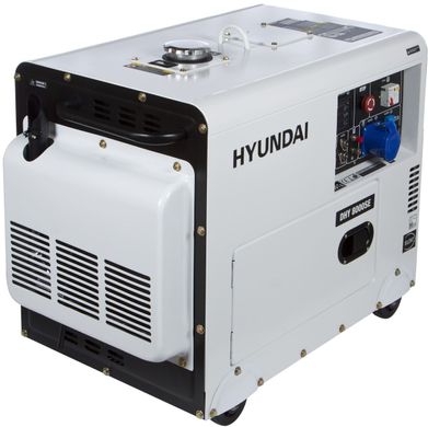 Генератор дизельний Hyundai 6000 Вт (DHY 8000SE)