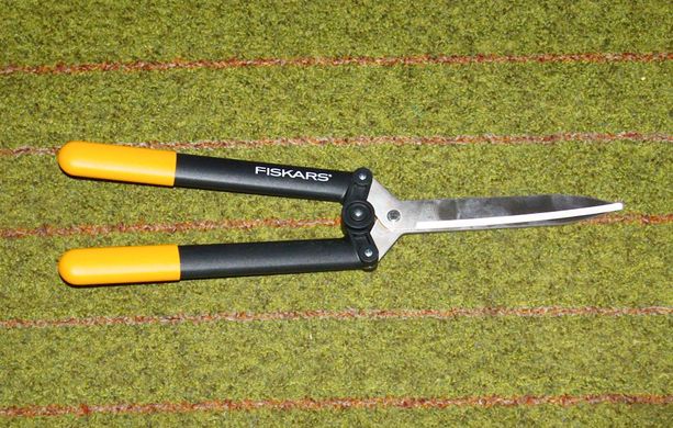Ножиці для живоплоту Fiskars PowerLever HS52 544 мм 0.61 кг (1001564)