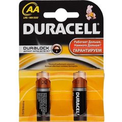 Батарея АА DURACELL 1.5V LR6 Basic 1од, шт
