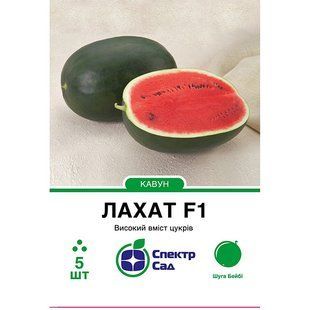 Насіння кавун Лахат F1 СпектрСад Шуга Бебі 10000-12000 г 5 шт (230000514)