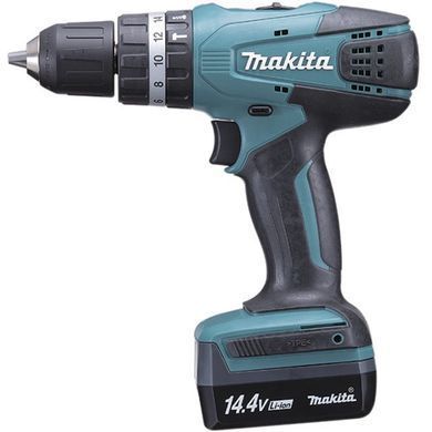 Шуруповерт-дриль акумуляторний Makita 14.4 В (HP347DWE)