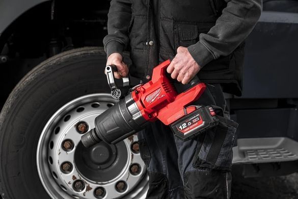 Гайковерт акумуляторний ударний Milwaukee M18 FUEL ONEFHIWF1DS-121C 18 В 1" (4933472072)