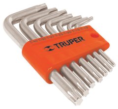 Набір ключів Г-подібних TRUPER T10-40 TORX 7 од TORX-7C