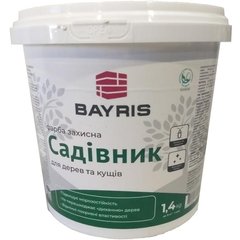 Paint for trees Bayris Gardener protective 1.4 kg 8 m² (Б00000580)