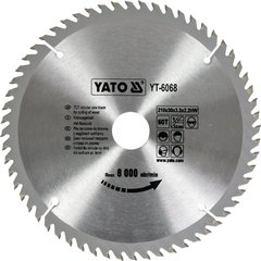 Диск пильний Yato 210х30х2.2 мм YT-6068