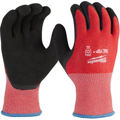 Winter work gloves Milwaukee CUT B with cut protection at level 2 EN ISO 21420, EN388:2016 s.7/S (4932480601)