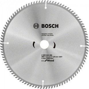 Диск пильний Bosch ECO Wood 305 мм 30 мм (2608644386)