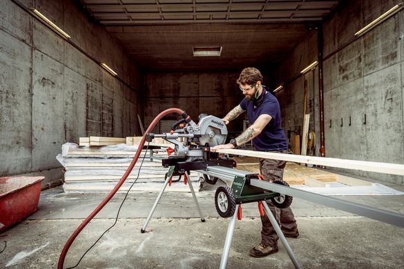 Corded miter saw Metabo KGS 305 M machine stand KSU 251 2000 W 305 mm (691215000)