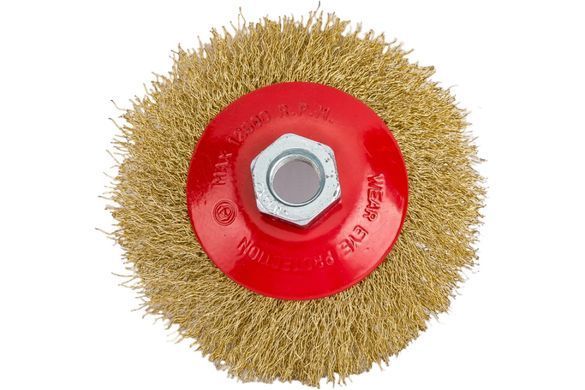 Conical grooved brush Vorel 115 mm M14 (06973)