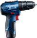 Шуруповерт-дриль акумуляторний Bosch GSB 12V-30 Professional Solo 12 В 30 Нм (06019G9102)