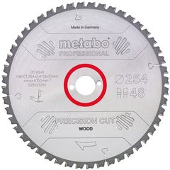 Диск пильний Metabo Precision Cut Wood - Professional 250 мм 30 мм (628049000)