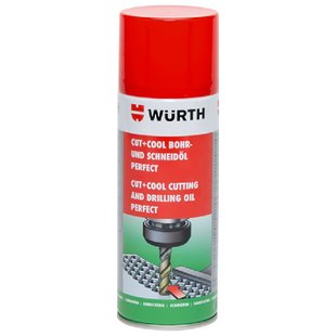 Мастило для свердління і різання WÜRTH PERFECT CUT+COOL 400мл (0893050008)