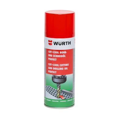 Мастило для свердління і різання WÜRTH PERFECT CUT+COOL 400мл (0893050008)