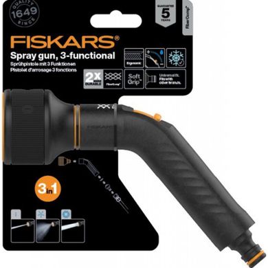 Пістолет для поливу Fiskars 140 мм 0.16 кг FiberComp (1054782)