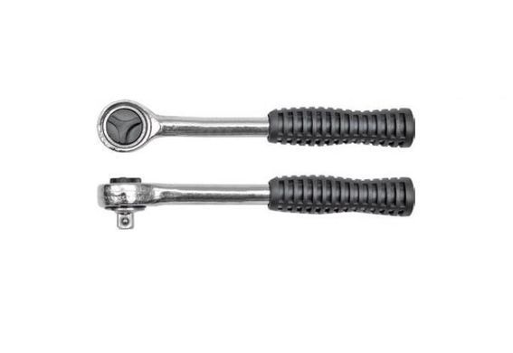Рукоятка з храповим механізмом VOREL 1/4" 125 мм (53500)