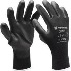 Рукавиці робочі Wurth Spec-PU-Black EN 420 EN 388 р.10 (0899401160)