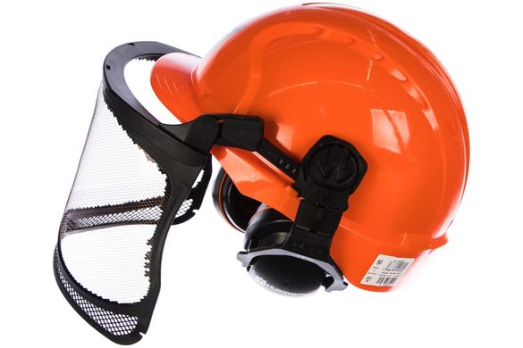 Protective helmet Husqvarna Classic with mesh and headphones ABS 0.9 kg (5807543-01)