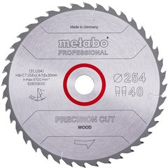 Диск пильний Metabo Precision Cut Wood - Professional 254 мм 30 мм (628059000)