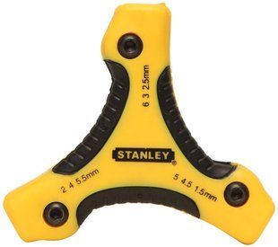Набір ключів шестигранників Т8 - Т40 мм Torx Г-подібний 8 шт Triangle STANLEY 0-95-961