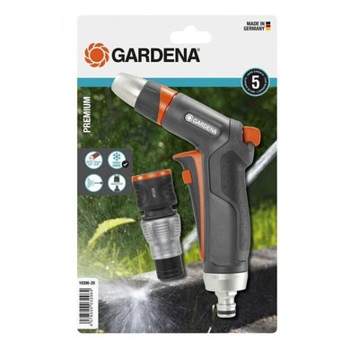 Gun for watering Gardena Premium 2 in 1 13 mm 1/2" with connector (18306-20.000.00)