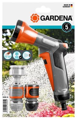Gun for watering Gardena Classic soft shower with connection kit (18299-34.000.00)