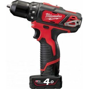 Шуруповерт-дриль акумуляторний Milwaukee M12 BDD-402C 12 В 22 мм (4933441925)