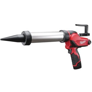 Пістолет для герметика акумуляторний Milwaukee M12 PCG/400A-201B 12 В 0.4 л (4933441665)