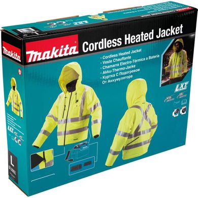 Куртка з підігрівом Makita LXT L DCJ206ZL