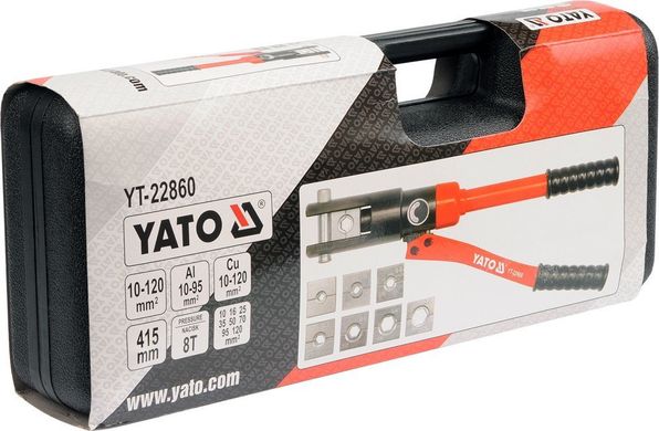 Кліщі для обтискання проводів YATO YT-22860