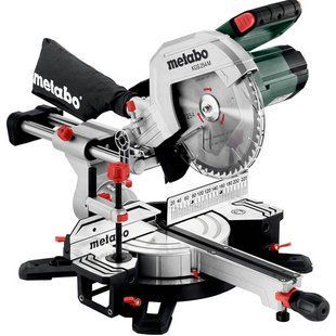 Corded miter saw Metabo KGS 254 M machine stand KSU 251 1800 W 254 mm (691214000)