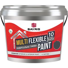 Universal rubber paint Bayris Multi Flexible 1 kg graphite (Б00001442)