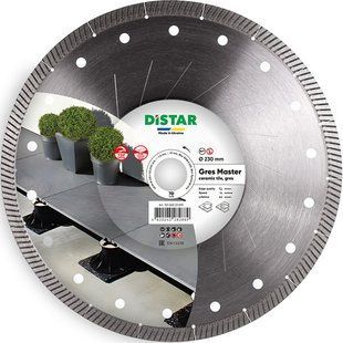 Diamond cutting disc Distar Gres Master 230х1.6х22.23/H mm (81120528026)