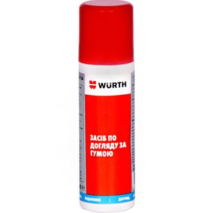 Agent Wurth for rubber care 0.075 l 0.77 g/сm³ (08930128)