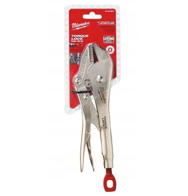 Кліщі затискні для зварювання Milwaukee Torque Lock прямі губки 250 мм (48223510)