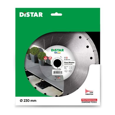 Diamond cutting disc Distar Gres Master 230х1.6х22.23/H mm (81120528026)