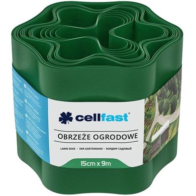 Lawn border Cellfast 9 m 150 mm green (30-002H)