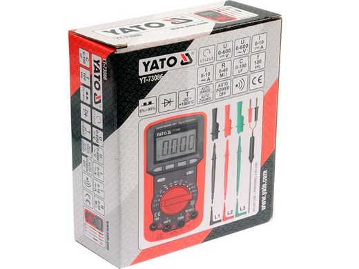 Мультиметр YATO YT-73086